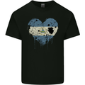 Love Nicaragua Flag Nicaraguan Day Football Mens Cotton T-Shirt Tee Top Black