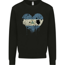 Love Nicaragua Flag Nicaraguan Day Football Mens Sweatshirt Jumper Black