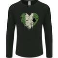 Love Niger Flag Nigerien Day Football Mens Long Sleeve T-Shirt Black