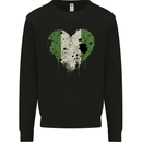 Love Niger Flag Nigerien Day Football Mens Sweatshirt Jumper Black