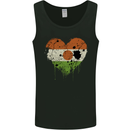 Love Nigeria Flag Nigerian Day Football Mens Vest Tank Top Black