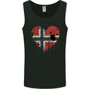 Love Norway Flag Norwegian Day Football Mens Vest Tank Top Black