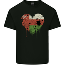 Love Oman Flag Omani Day Football Mens Cotton T-Shirt Tee Top Black