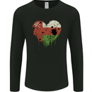 Love Oman Flag Omani Day Football Mens Long Sleeve T-Shirt Black