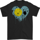Love Palau Flag Palauan Day Football Mens Gildan Cotton T-Shirt Black