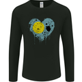 Love Palau Flag Palauan Day Football Mens Long Sleeve T-Shirt Black