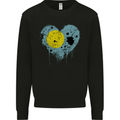 Love Palau Flag Palauan Day Football Mens Sweatshirt Jumper Black