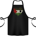 Love Palestine Flag Palestinian Day Football Cotton Apron 100% Organic Black