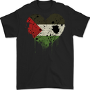 Love Palestine Flag Palestinian Day Football Mens Gildan Cotton T-Shirt Black