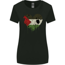 Love Palestine Flag Palestinian Day Football Womens Wider Cut T-Shirt Black