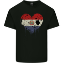 Love Paraguay Flag Paraguayan Day Football Mens Cotton T-Shirt Tee Top Black