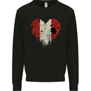 Love Peru Flag Peruvian Day Football Mens Sweatshirt Jumper Black