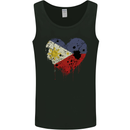 Love Philippines Flag Philipino Day Football Mens Vest Tank Top Black