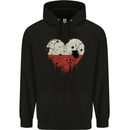 Love Poland Flag Polish Day Football Childrens Kids Hoodie Black