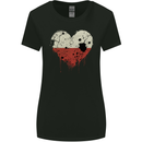 Love Poland Flag Polish Day Football Womens Wider Cut T-Shirt Black