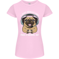 Love Pugs and Gaming Gamer Womens Petite Cut T-Shirt Light Pink