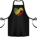 Love Republic of the Congo Flag Day Football Cotton Apron 100% Organic Black