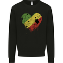 Love Republic of the Congo Flag Day Football Mens Sweatshirt Jumper Black