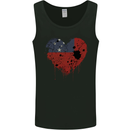 Love Samoa Flag Samoan Day Football Mens Vest Tank Top Black