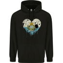 Love San Marino Flag Sammarinese Day Football Mens 80% Cotton Hoodie Black