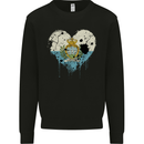 Love San Marino Flag Sammarinese Day Football Mens Sweatshirt Jumper Black
