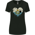Love San Marino Flag Sammarinese Day Football Womens Wider Cut T-Shirt Black