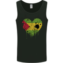 Love Sao Tome and Principe Flag Day Football Mens Vest Tank Top Black