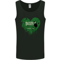 Love Saudi Arabia Flag Arabian Day Football Mens Vest Tank Top Black