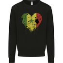Love Senegal Flag Senegalese Day Football Mens Sweatshirt Jumper Black