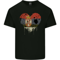 Love Serbia Flag Serbia Day Football Kids T-Shirt Childrens Black