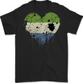 Love Sierra Leone Flag Leonian Day Football Mens Gildan Cotton T-Shirt Black