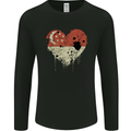 Love Singapore Flag Singaporean Day Football Mens Long Sleeve T-Shirt Black