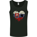 Love Slovakia Flag Slovakia Day Football Mens Vest Tank Top Black