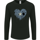 Love Somalia Flag Somalian Day Football Mens Long Sleeve T-Shirt Black