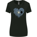 Love Somalia Flag Somalian Day Football Womens Wider Cut T-Shirt Black