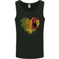 Love Sri Lankan Flag Sri Lanka Day Football Mens Vest Tank Top Black