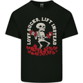 Love Sucks Gym Bodybuilding Singles Day Kids T-Shirt Childrens Black