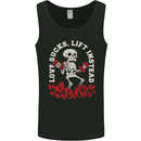 Love Sucks Gym Bodybuilding Singles Day Mens Vest Tank Top Black