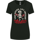 Love Sucks Gym Bodybuilding Singles Day Womens Wider Cut T-Shirt Black