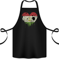 Love Tajikistan Flag Tajik Day Football Cotton Apron 100% Organic Black