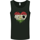 Love Tajikistan Flag Tajik Day Football Mens Vest Tank Top Black