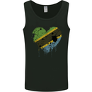 Love Tanzania Flag Tanzanian Day Football Mens Vest Tank Top Black