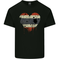 Love Thailand Flag Thai Day Football Mens Cotton T-Shirt Tee Top Black