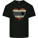 Love Thailand Flag Thai Day Football Mens Cotton T-Shirt Tee Top Black