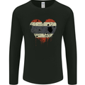 Love Thailand Flag Thai Day Football Mens Long Sleeve T-Shirt Black