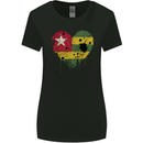 Love Togo Flag Togolese Day Football Womens Wider Cut T-Shirt Black