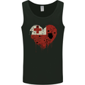 Love Tongo Flag Tongan Day Football Mens Vest Tank Top Black