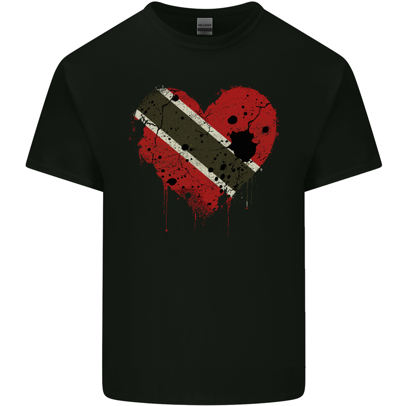 Love Trinidad and Tobago Day Football Kids T-Shirt Childrens Black