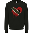 Love Trinidad and Tobago Day Football Mens Sweatshirt Jumper Black