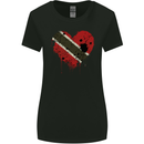 Love Trinidad and Tobago Day Football Womens Wider Cut T-Shirt Black